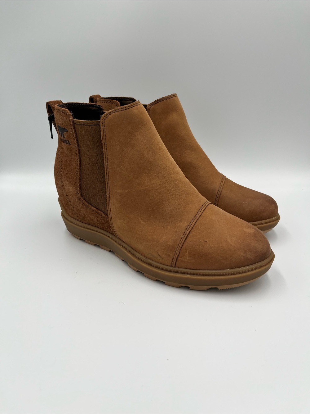 Sorel Evie II Wedge Chelsea Bootie Size 6.5